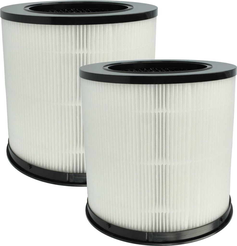 vhbw 2x Luftilter kompatibel mit Xiaomi Smart Air Purifier 4 Compact Luftreiniger - Kombifilter Vorfilter + HEPA + Aktivkohle