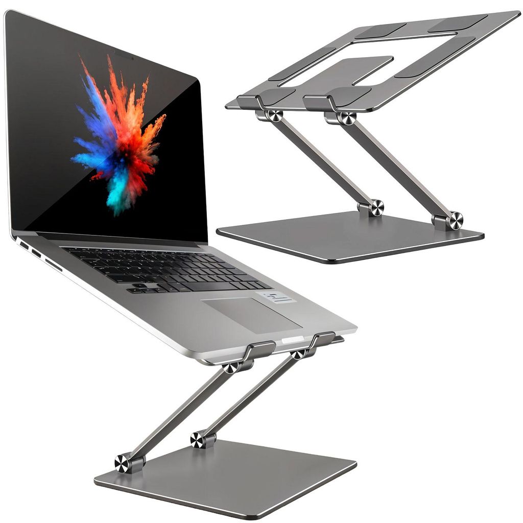 Stojan na notebook Nastavitelný, Hliníkový, Ergonomický, Obrázek produktu 