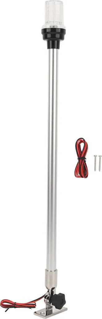 Feu de navigation LED pliable 180° en inox pour yacht et navire