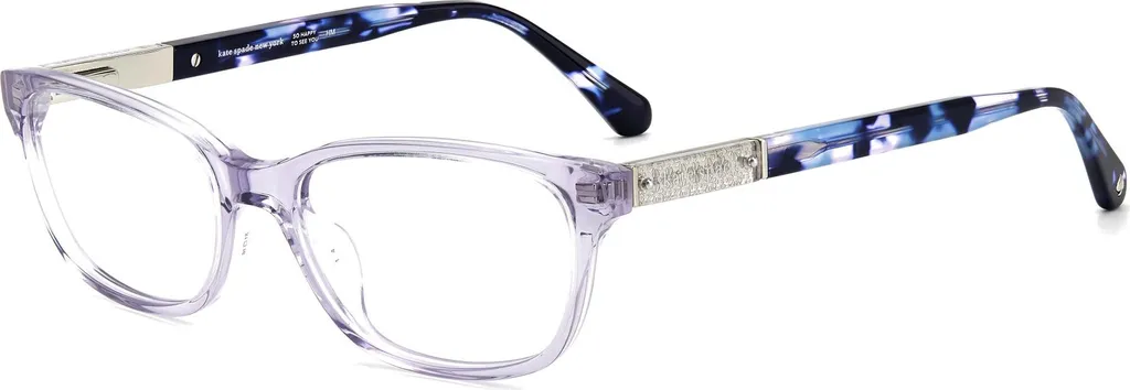 Lunettes de vue élégantes pour femmes Kate Spade HAZEN LILAC Bureau et Vie