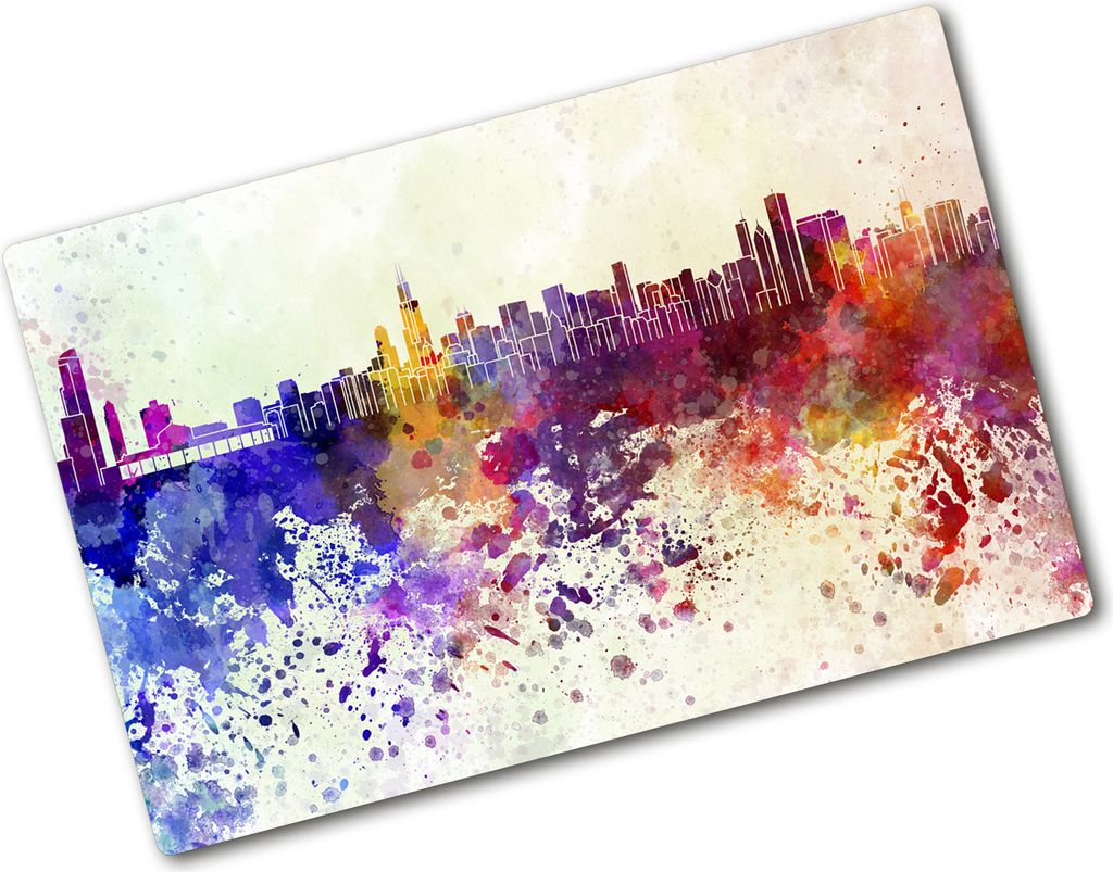 Tulup Glas Herdabdeckplatte - 80x52 cm - Produktbild 