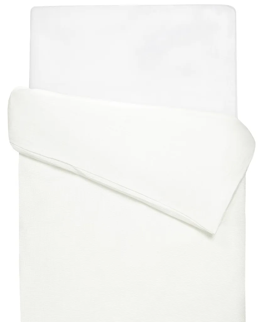 Housse de couette Luna 80x120 cm Écru par Sevira Kids pour lit enfant