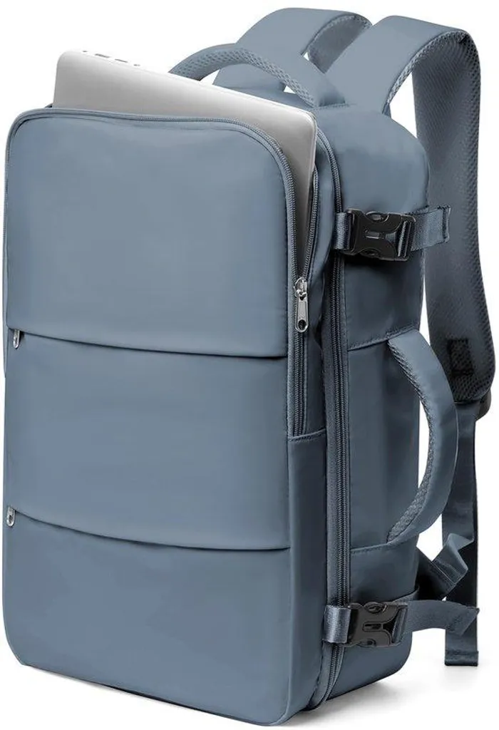 Bagage cabine 45x36x20 cm sac à dos ordinateur idéal vol low cost bleu
