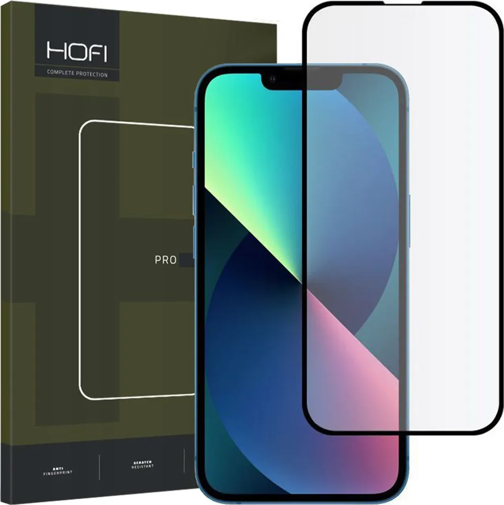 Hofi Glass Pro+ iPhone 13 Mini Nero | Vetro Temperato 9H Protezione - 1