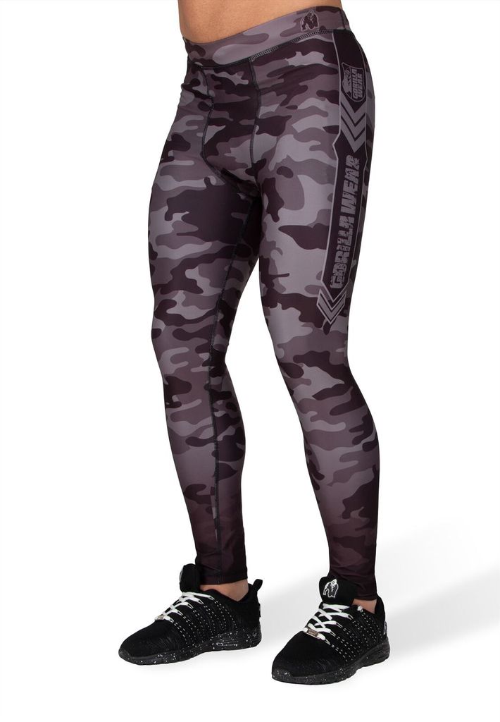 Mens Tights - Franklin - Schwarz/Grau Camo