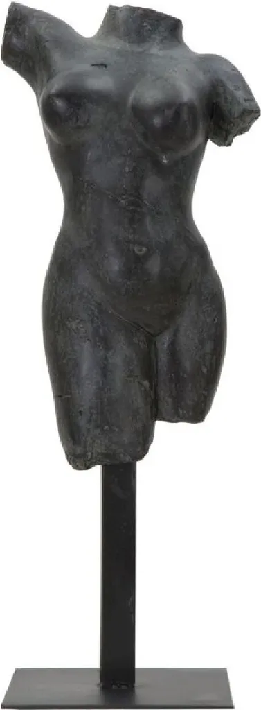 Sublimez votre Déco avec la Sculpture Museum Woman Noire 50 cm Mauro