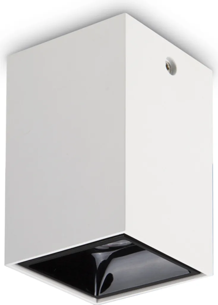 Plafonnier LED moderne 15W anti-éblouissement Nitro Square blanc 3000K