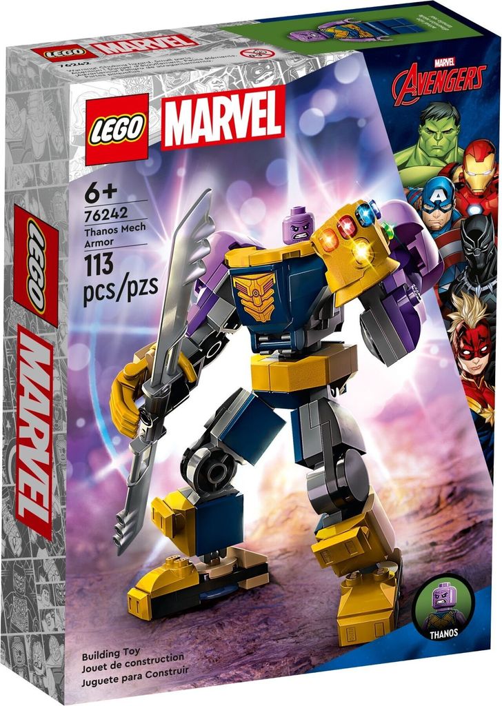 LEGO® Marvel 76242 Thanos en armure de robot Image du produit 
