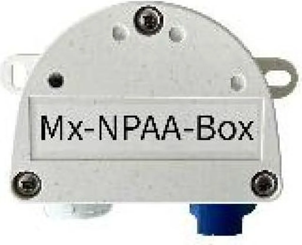 Adaptateur Mobotix Mx-F-NPAA Gris Robuste pour Connexion Réseau Fiable