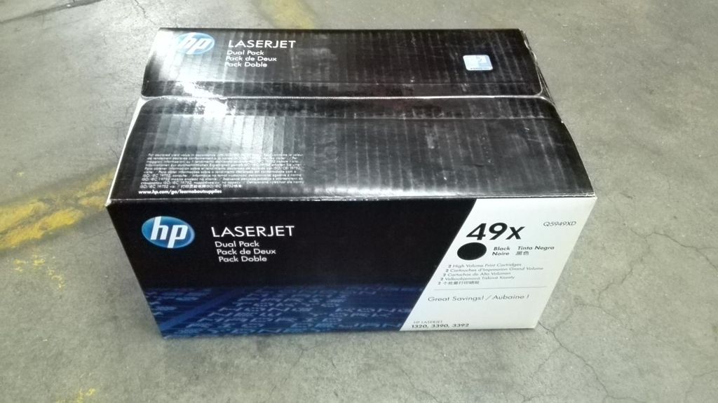 HP 49X, 6000 Seiten, Schwarz, 2 Stück(e) Produktbild 