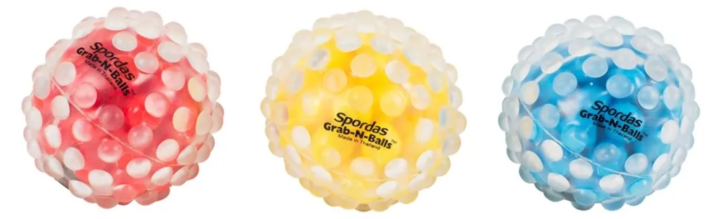 Balles à attraper en mousse pour enfant - Lot de 3 balles de sport souples