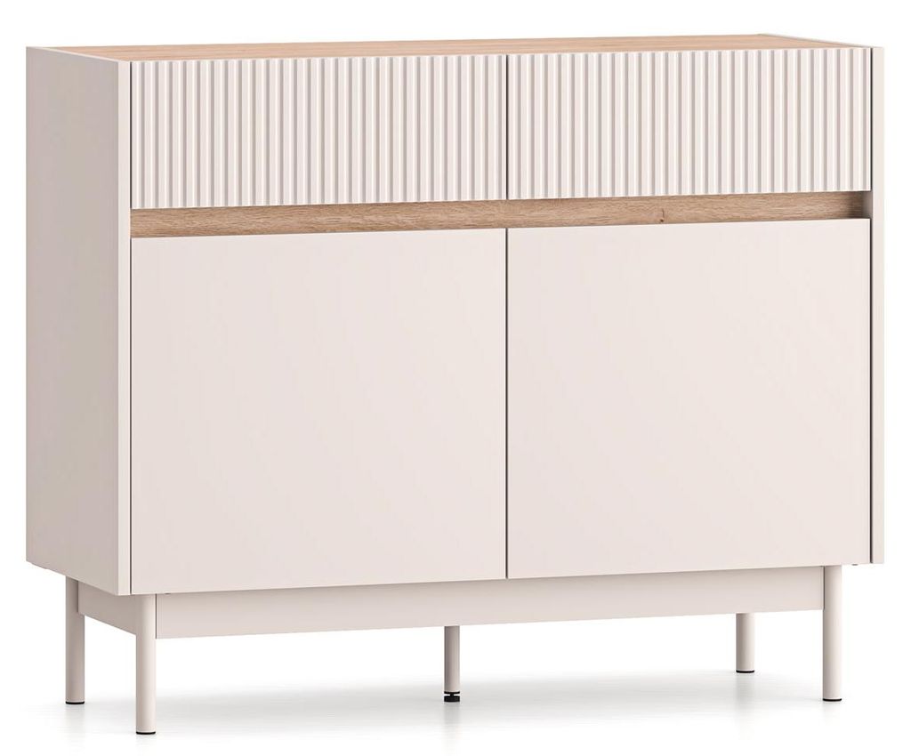 Credenza Dunea cassettiera rovere cashmere Cremona Torro Immagine del prodotto 