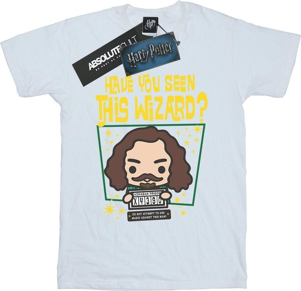 Harry Potter - "Sirius Black Azkaban Junior" T-Shirt für Jungen BI20095 (152-158) (Weiß)