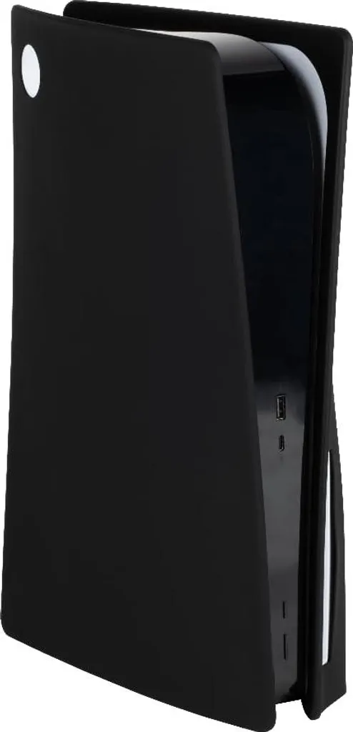 Copertura protettiva Konix per console PS5 - Silicone - Resistente agli urti - Resistente ai graffi - Nero