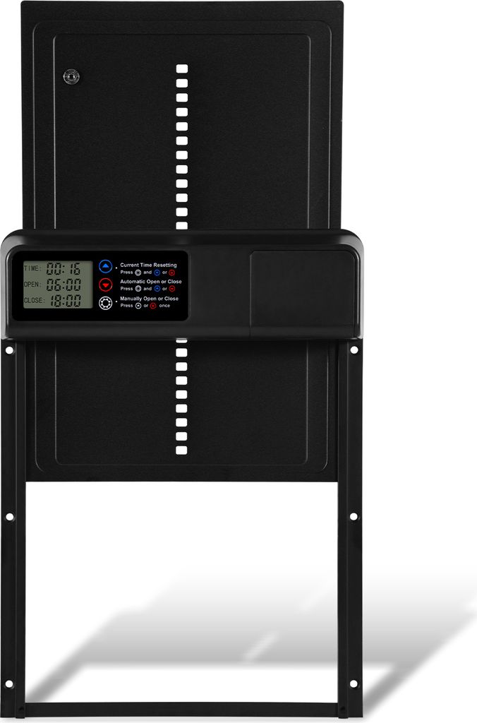 TolleTour Automatische Hühnerklappe mit Zeit/Handmodus, Produktbild 