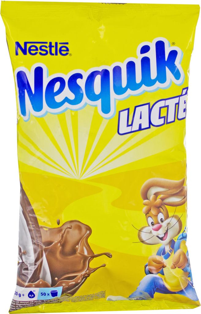 Nestle - Nesquik lacté, cacao in poedervorm, pak van 1 kg Produktbild 