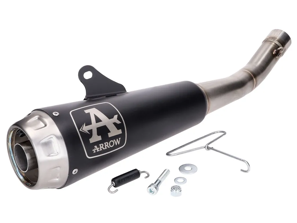ARROW DARK PRO-RACE Échappement Inox Noir pour Yamaha YZF-R125 2019+