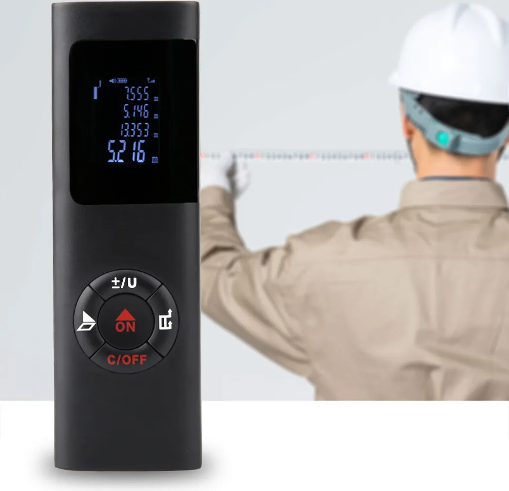 Télémètre Laser 40M Multifonction JQ40 - Calcul Surface et Volume Mini - 6