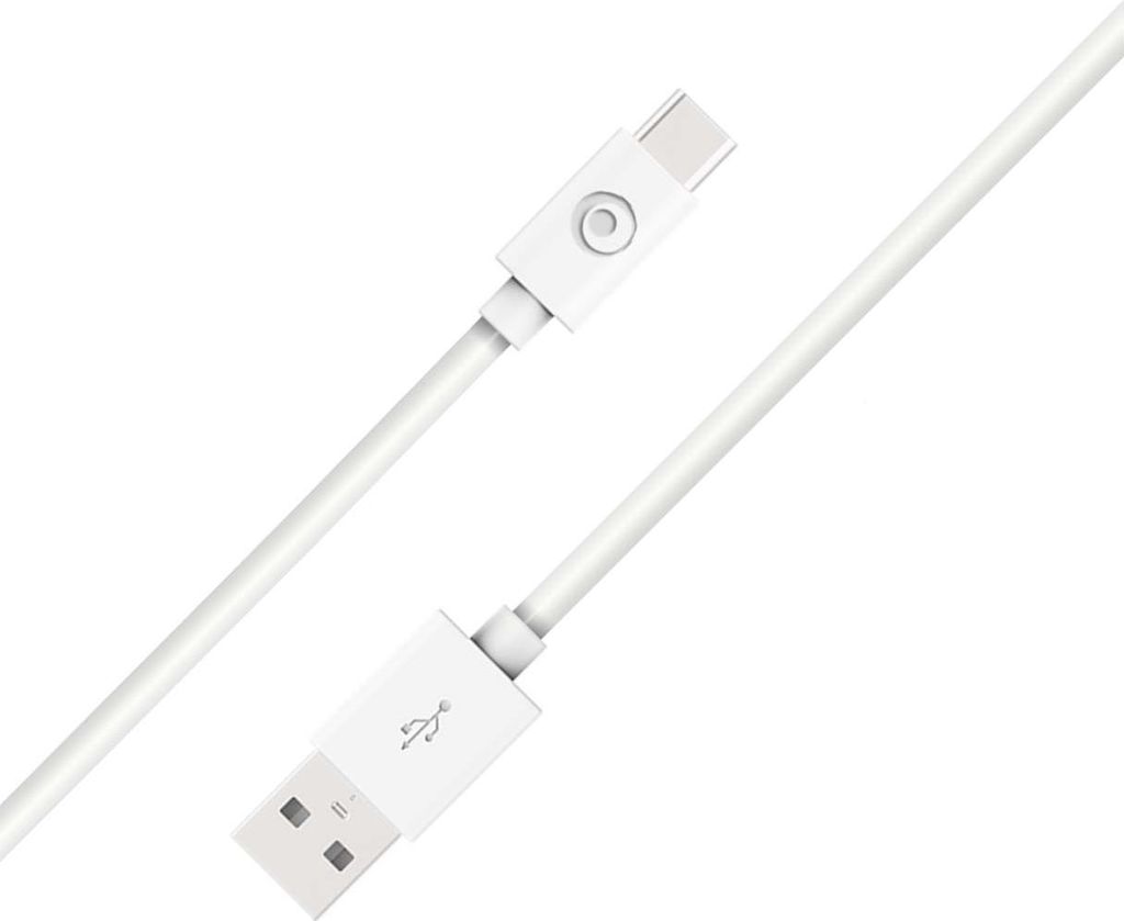 BigBen Connected, USB-A/USB-C Kabel 1,2 m – 3 A, Weiß