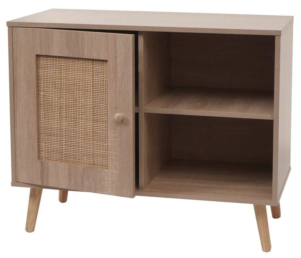 Meuble de Rangement Entrée et Salon 80cm - Commode Sideboard Pratique