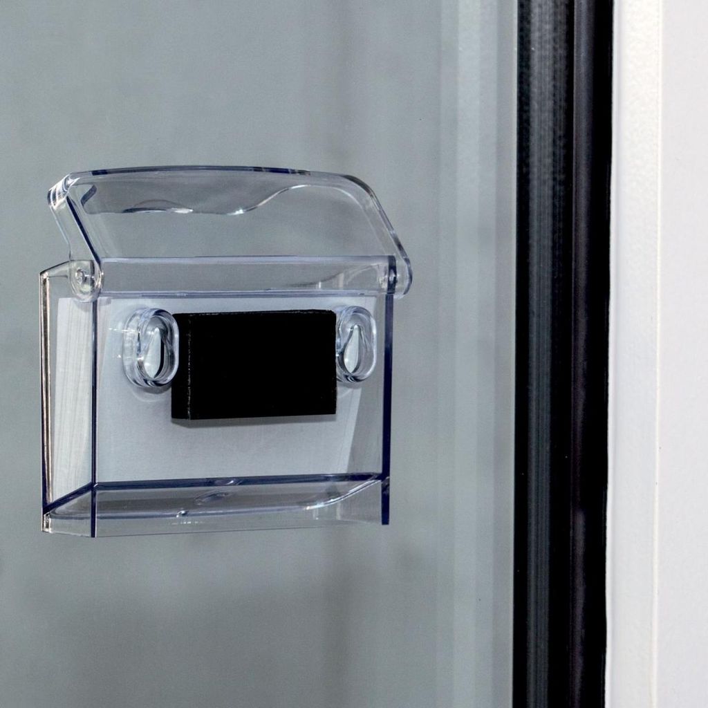SIGEL LH326 Outdoor-Visitenkartenhalter, DIN A8 quer (74x52 Produktbild 