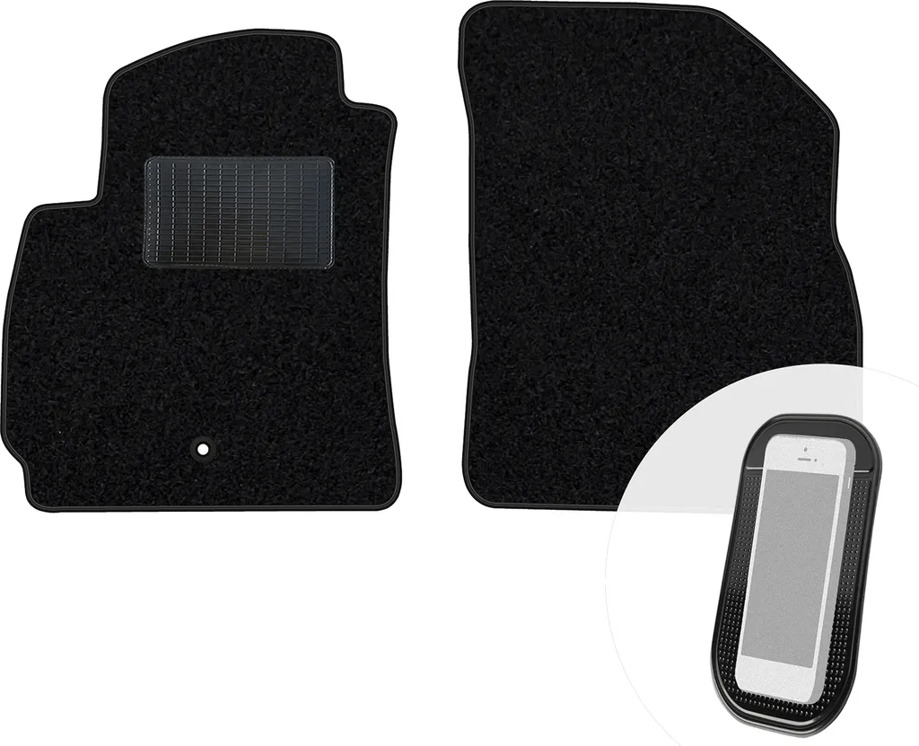 MOTOLUX – Set Di 2 Tappetini Anteriori In Velluto Per Chevrolet Orlando (dal 2010) – Su Misura Con Rinforzo - 2