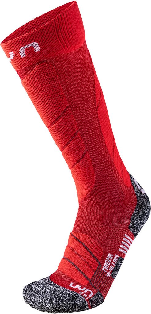 UYN Magma Skisocken Damen dark red/red 37-38