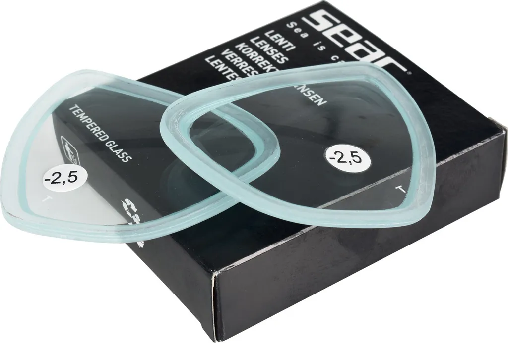 Lente Ottica Seac Sub Extreme -2.5 | Ricambio Graduato Miopia