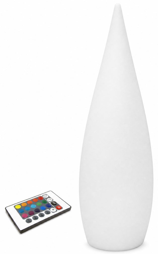 Kabellose LED-Stehlampe 80 cm RGB Farbwechsel mit Produktbild  KI-generiertes Bild