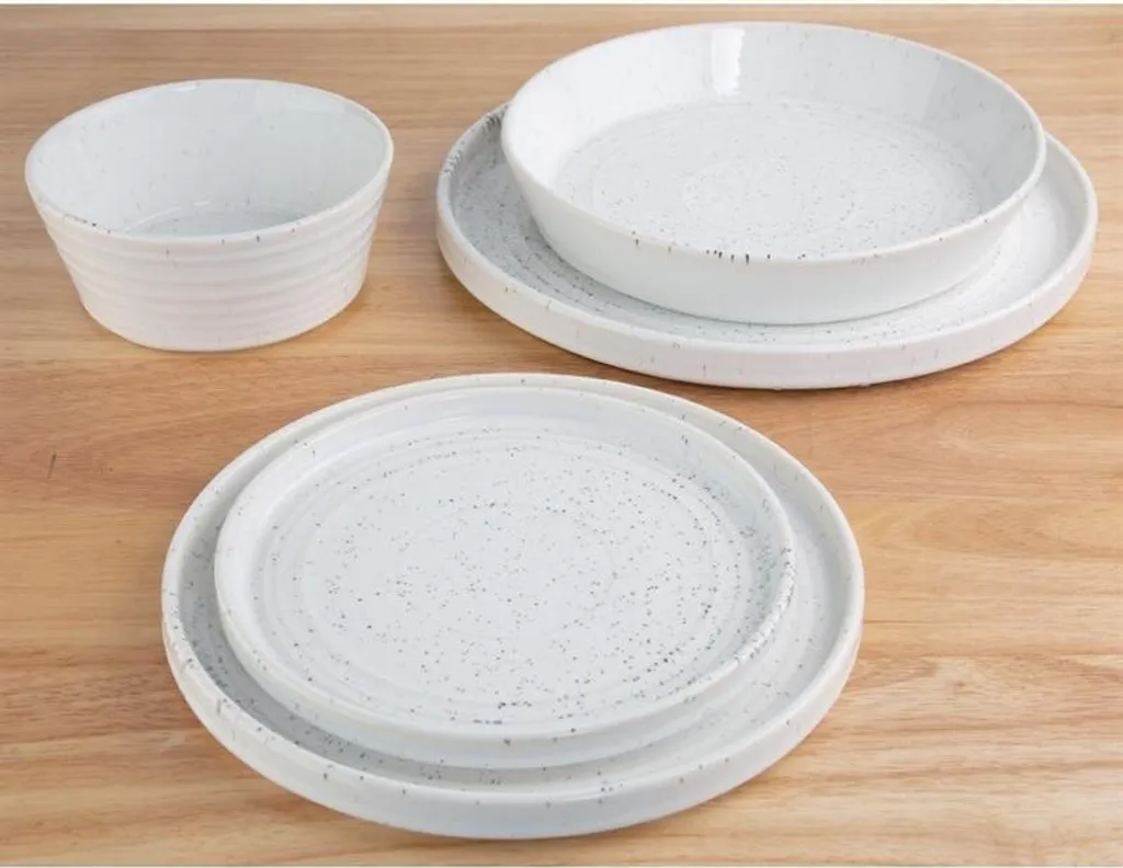 Coupelles à sauces Olympia Cavolo pois blancs 67 mm pour tapas - Lot de 12 - 3
