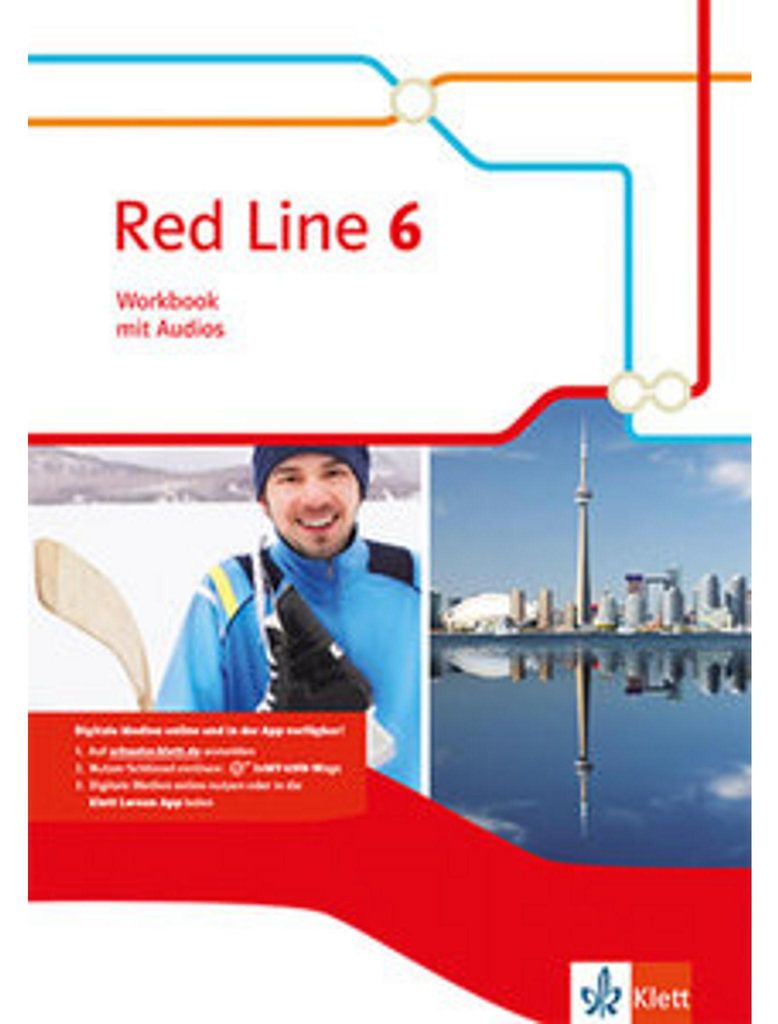 Red Line 6. Workbook mit Audios Klasse 10 Produktbild 