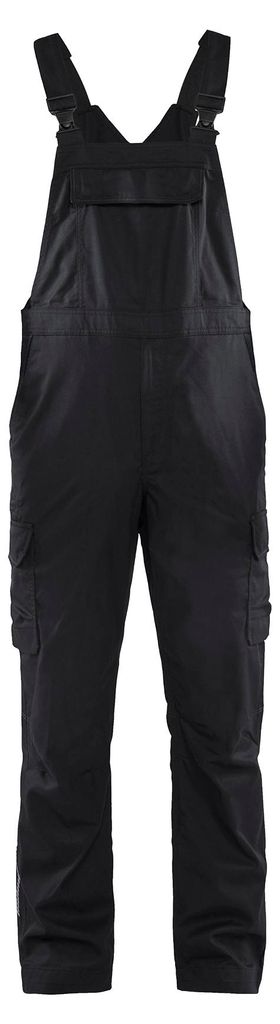 Blakläder Industrie Latzhose Stretch 2666, Farbe:Schwarz, Größe:D108