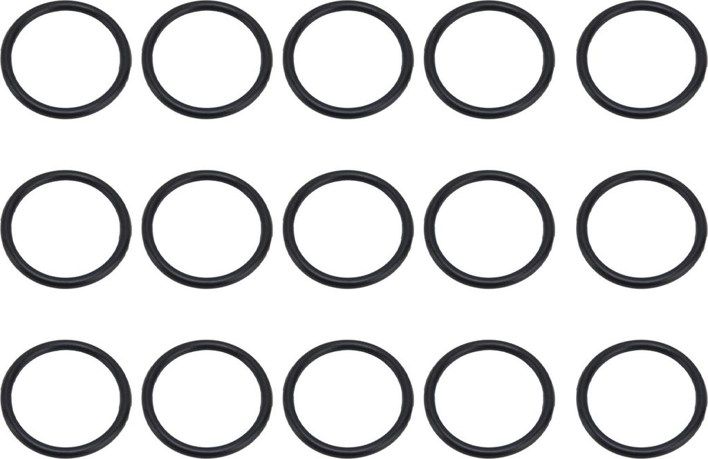 15 Stück runde O-Ringe aus Nitrilkautschuk für Motorriemen, 5 mm Durchmesser, für Getriebeteile von Maschinen und Anlagen, 5405-0005-0214