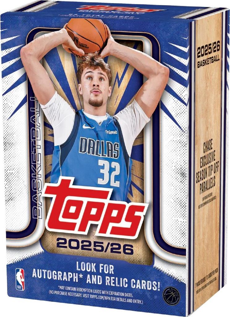 2025-26 Topps Basketball (Blaster Box) Produktbild 