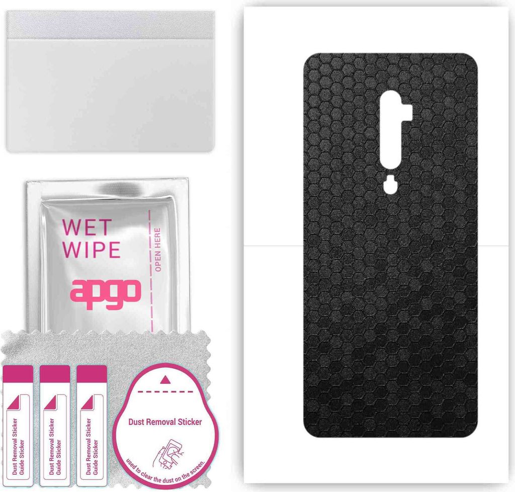 apgo Rückseite Schutzfolie, Skin, kompatibel mit Oppo Reno Produktbild 