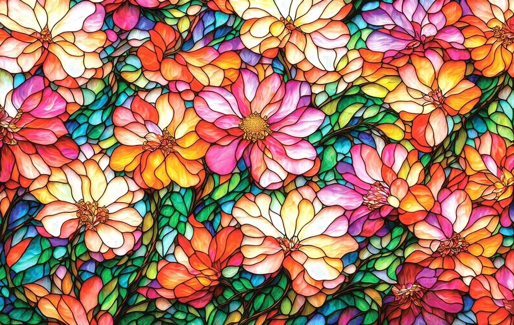 Réduisez le stress avec le puzzle de fleurs SunsOut 550 pièces coloré