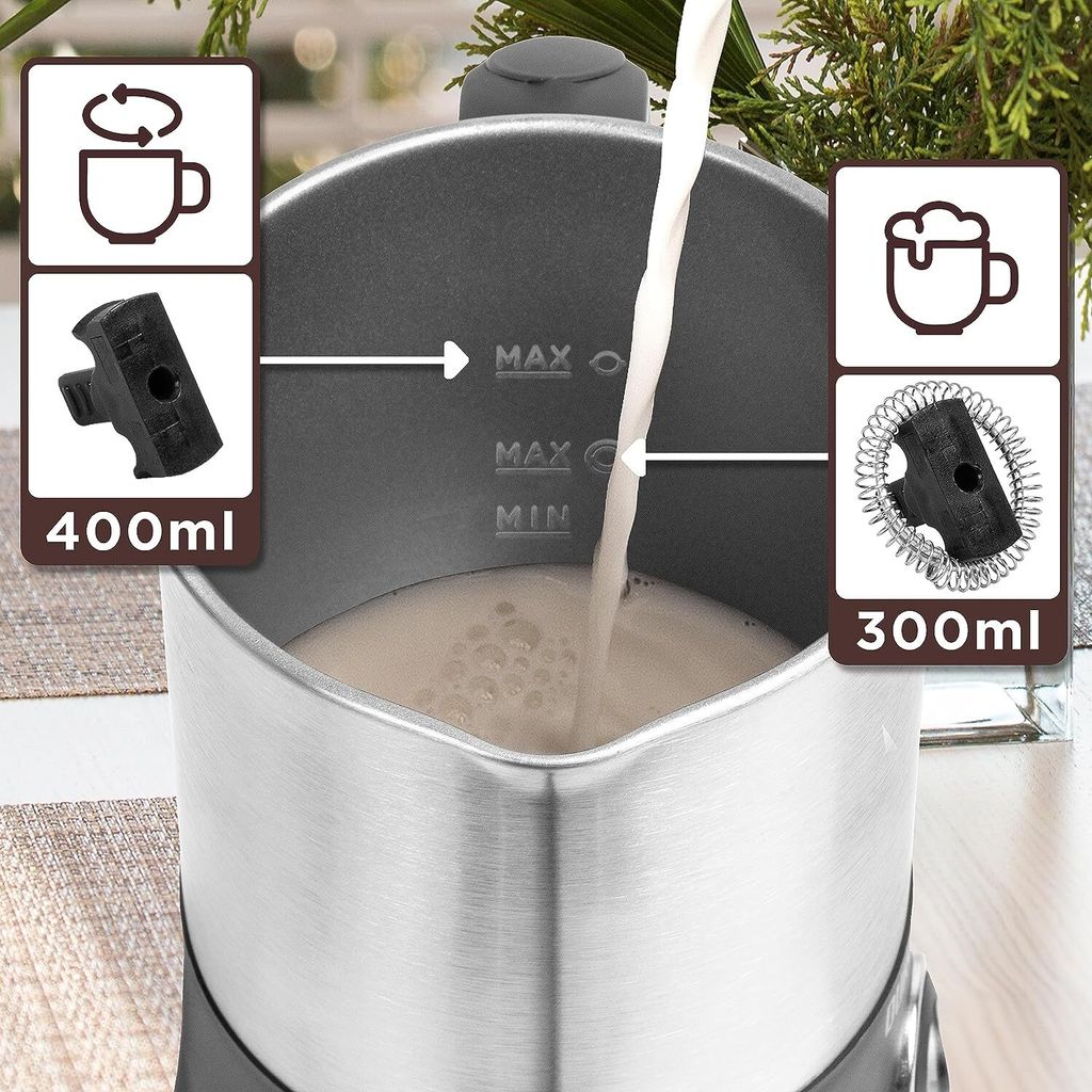 Duronic MF300 Electric Milk Frother & Heater Review: The Secret to Café Duronic MF300 Electric Milk Frother & Heater Review: The Secret to Café