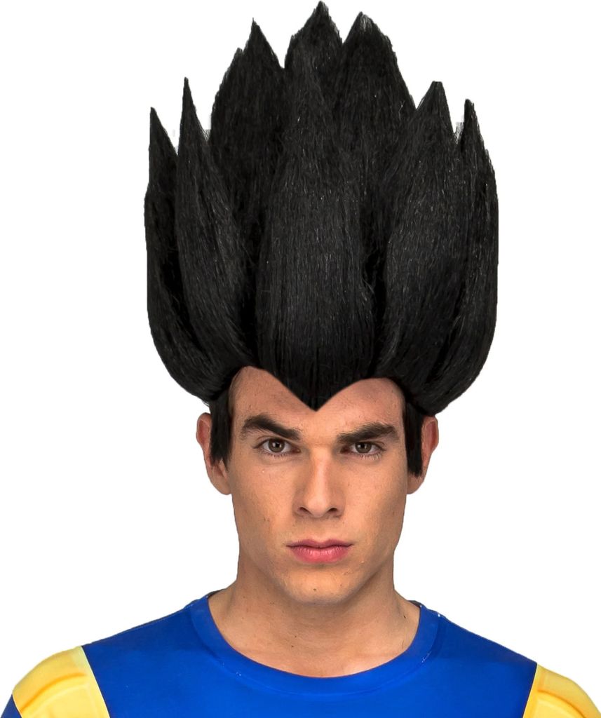 Mom Vegeta-perücke Gelb Gelb One Size