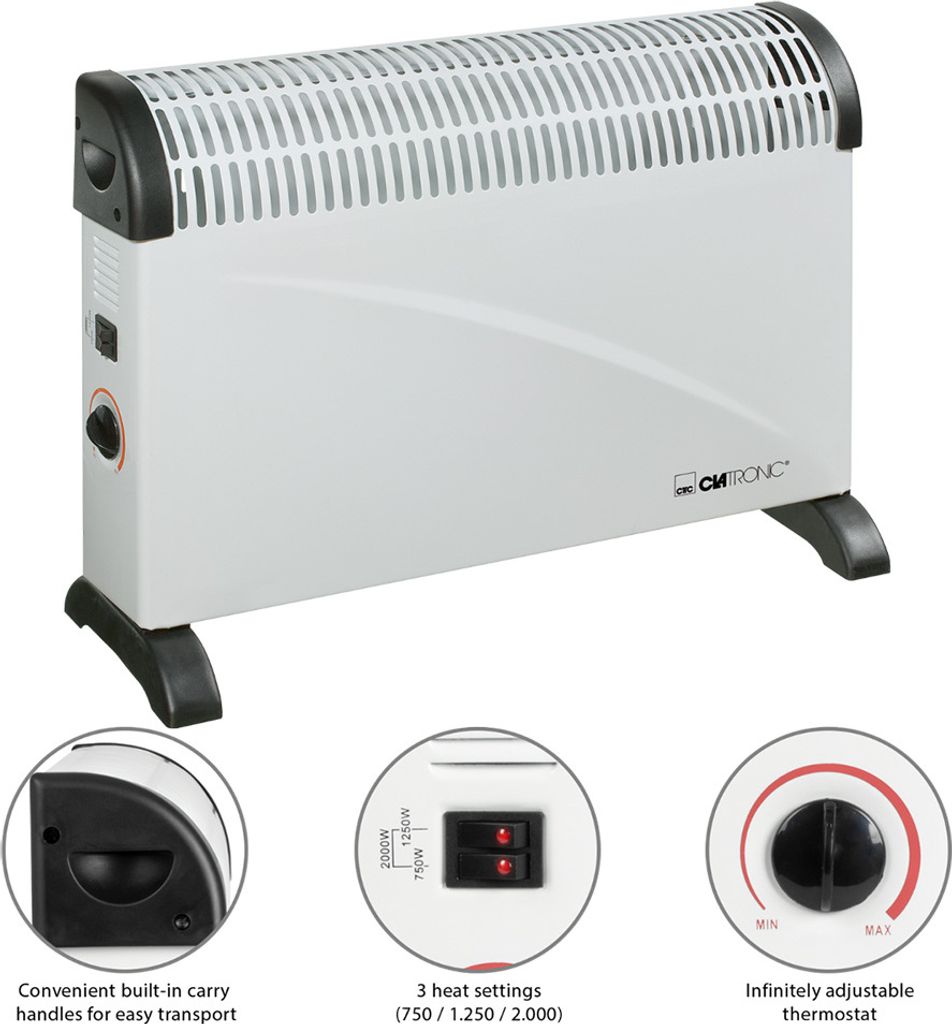 Grzejnik Bomann KH 3077 biały 2000 W Zdjęcie produktu 17