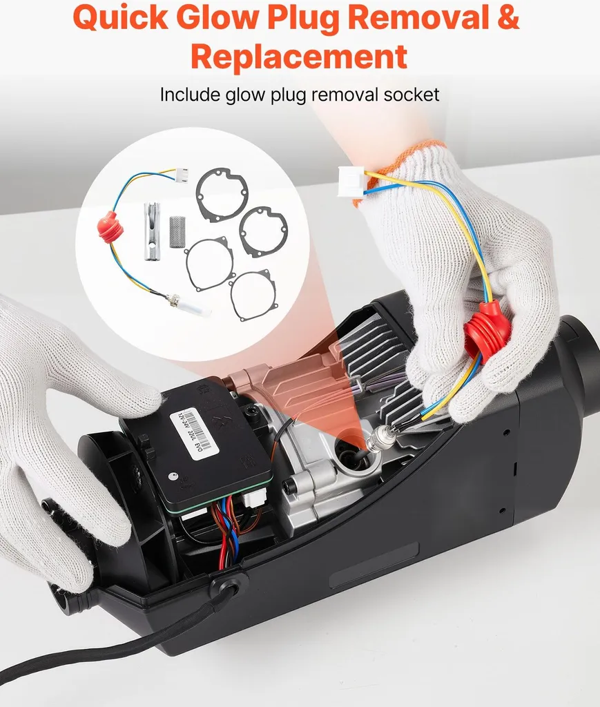 Kit réparation bougie de préchauffage 8V pour chauffage diesel 2-8kW