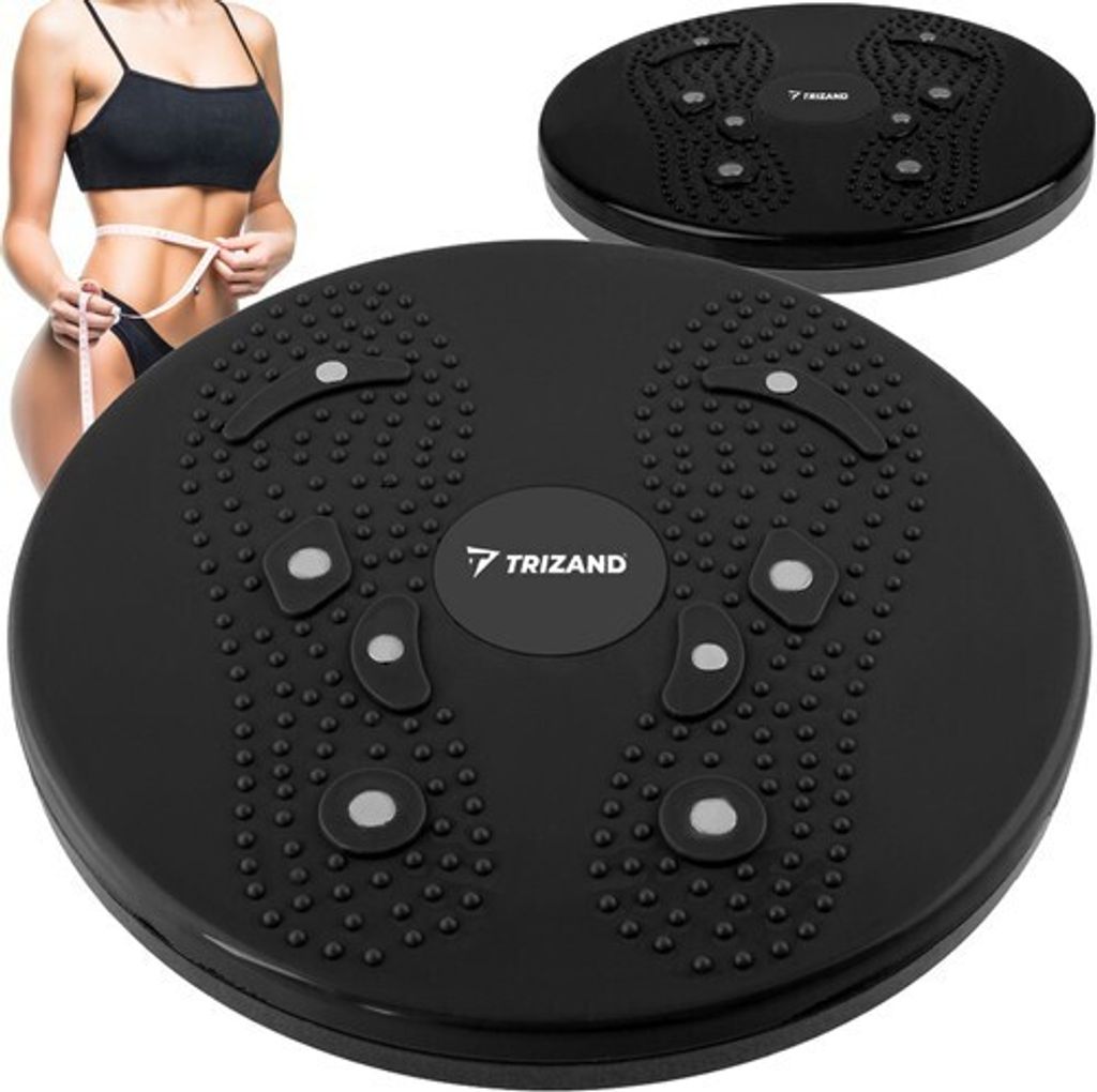 Trizand 4849 Rotačný disk Twister - magnet čierna Obrázok produktu 