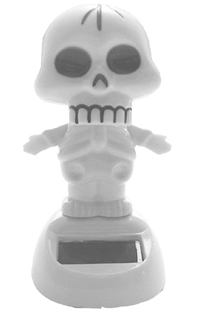 Solar Wackelfigur Skelett Produktbild 