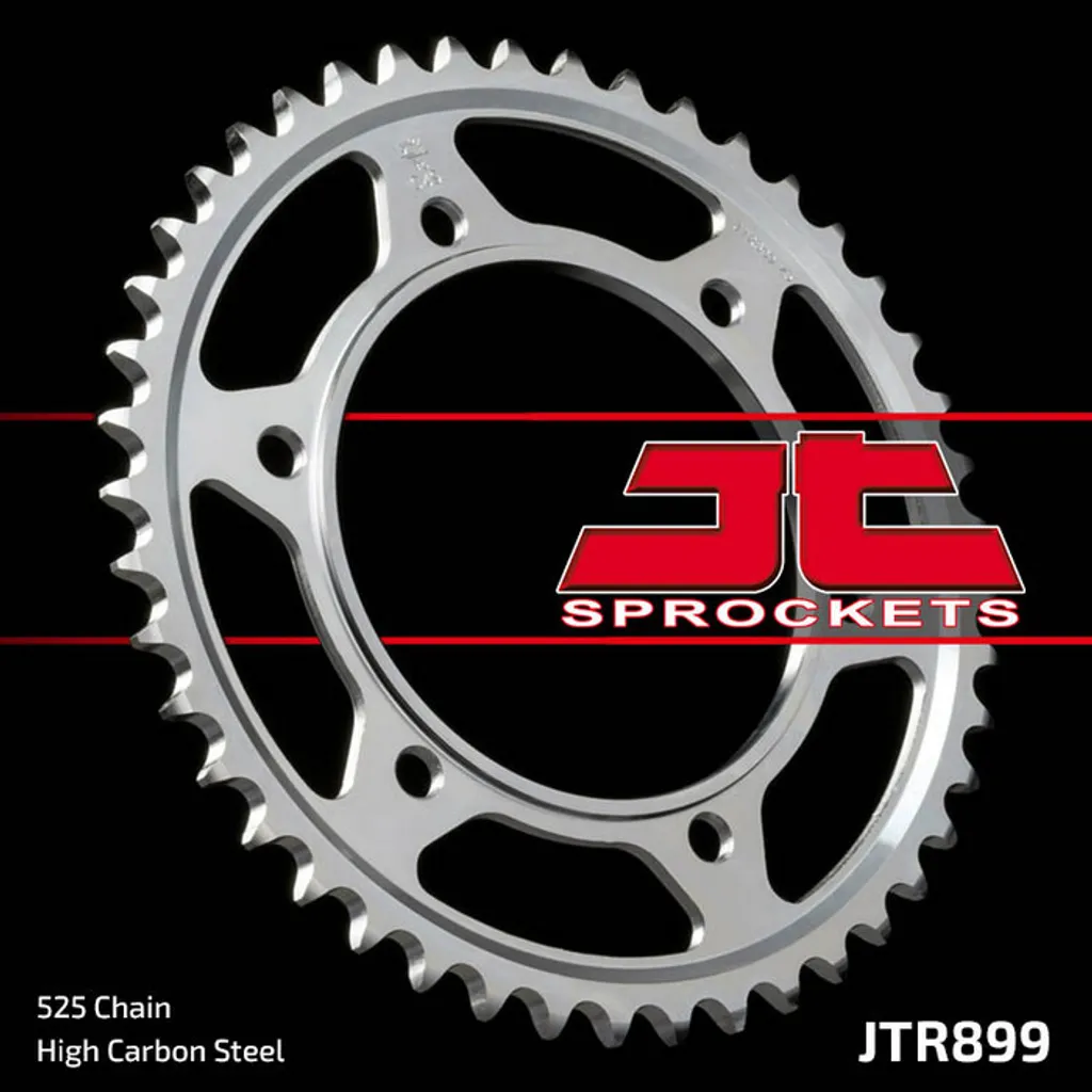 Couronne arrière moto 45 dents pas 525 SI pour kit chaîne robuste
