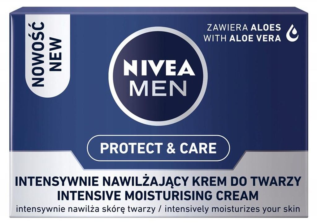 NIVEA MEN Protect Care Feuchtigkeitsspendende Gesichtscreme Produktbild 