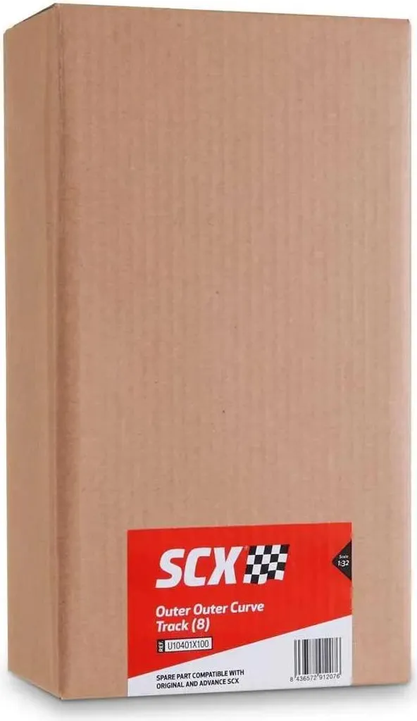 Courbe Extérieure SCX (8) : Pack de 8 rails haute adhérence pour pilotes - 2