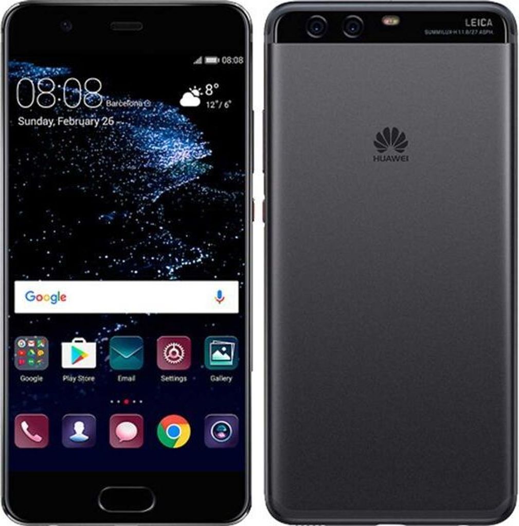 Huawei P10 plus LTE 128GB dual schwarz Produktbild 
