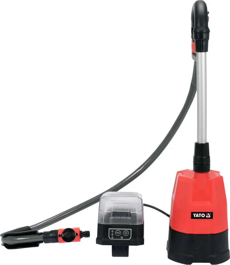 Vider une cave sans prise : pompe submersible 18V 2500 l/h performante