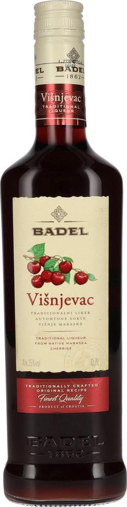 Badel Višnjevac Kirschlikör 25% Vol. 0,7l Produktbild 