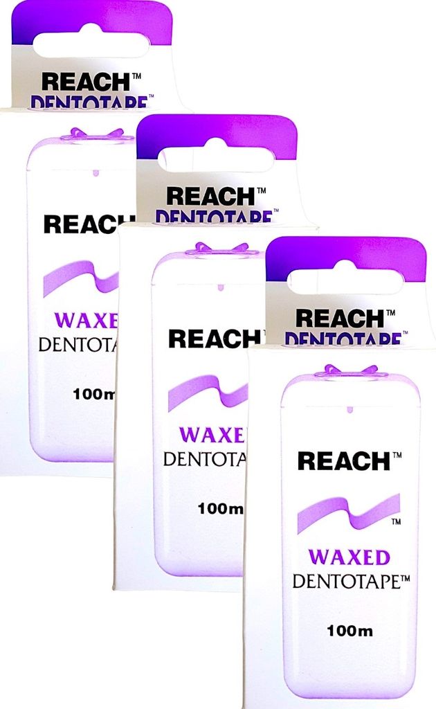 3x Reach Dentotape Zahnseide 3x 100m Produktbild 