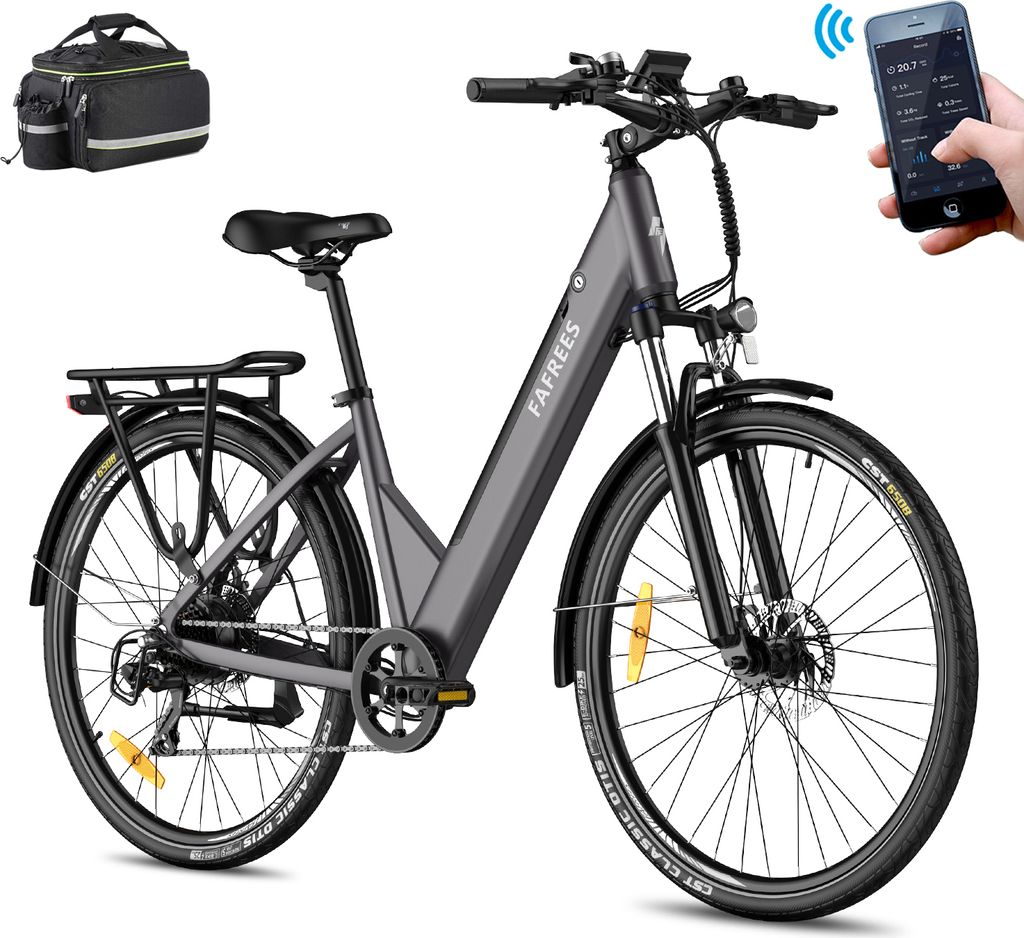 City E-Bike 27,5 Zoll Rostfreie Aluminiumlegierung bis zu Produktbild 1